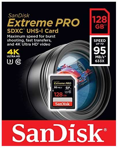 Jual Sandisk Extreme Pro SDHC 95Mb/S - 128GB