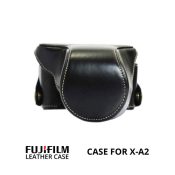 jual Leather Case Fuji X-A2 Black