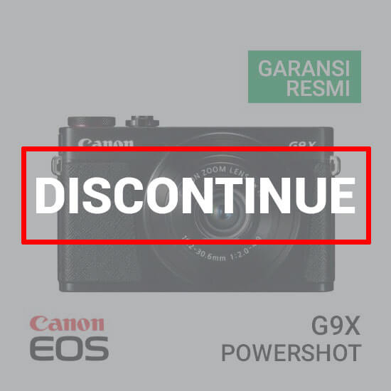 jual kamera Canon PowerShot G9 X Black harga murah surabaya jakarta