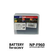 jual Attitude Battery for Sony NP-F960/970 6600mAh