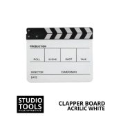 jual Clapper Board Acrilic White