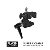 jual Super C Clamp with Ratchet Handle