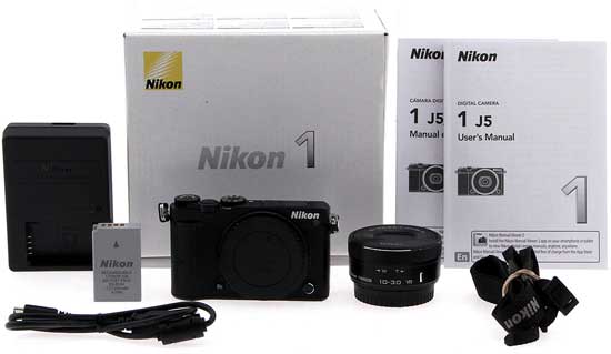 Nikon 1 J5 Kit 10-30mm Black - Harga dan Spesifikasi