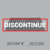 Sony MCX-500 4-Input Production Streaming Recording Switcher discontinue