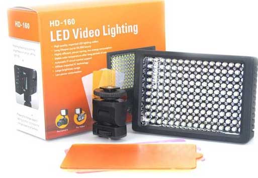 Jual LED HD-160 Video Light