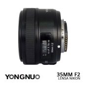 Jual Lensa YongNuo 35mm F2 Nikon Murah. Cek Harga Lensa YongNuo 35mm F2 Nikon disini, Toko Kamera Jakarta & Surabaya - Plazakamera.com