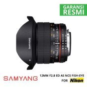 jual Samyang 12mm F2.8 ED AS NCS FISH-EYE for Nikon AE