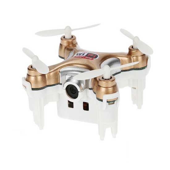 Jual Cheerson CX-10WD-TX 6-Axis FPV Mini Drone Gold 