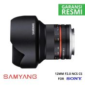 jual Samyang 12mm F2.0 NCS CS for Sony NEX