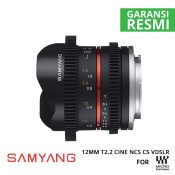 jual Samyang 12mm T2.2 Cine NCS CS VDSLR for MFT