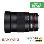 jual Samyang 135mm F2.0 ED UMC for Nikon AE