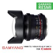 jual Samyang 14mm T3.1 VDSLR ED AS IF UMC II for Canon