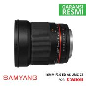 jual Samyang 16mm F2.0 ED AS UMC CS for Canon
