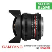 jual Samyang 8mm T3.8 VDSLR UMC Fish-eye CS II for Canon