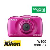 jual kamera Nikon Coolpix W100 Pink harga murah surabaya jakarta