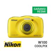 jual kamera Nikon Coolpix W100 Yellow harga murah surabaya jakarta