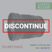 jual lensa Samyang 24mm F1.4 ED AS UMC for Sony harga murah surabaya jakarta