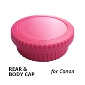 Jual Rear & Body Cap for Canon Pink
