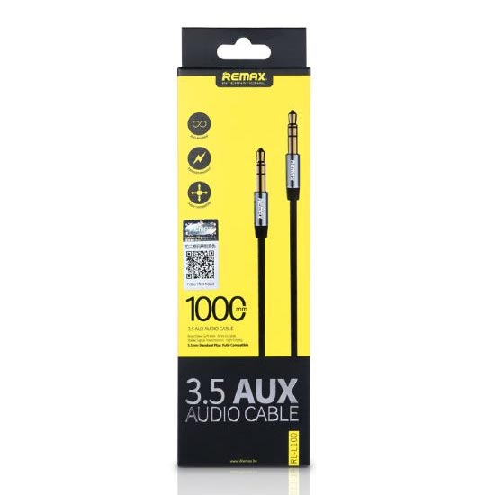jual Remax 3.5mm Aux Audio Cable 1 meter