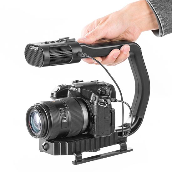 jual Sevenoak MicRig Video Camera Grip with Built-in Stereo Mic