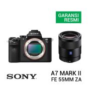jual kamera Sony A7 Mark II Kit FE 55mm f/1.8 ZA harga murah surabaya jakarta