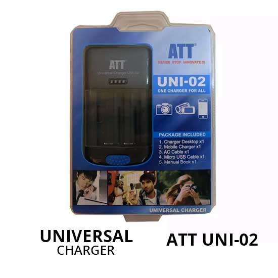 ATT Universal Charger UNI02 Harga Terbaik