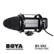 Jual Boya BY-V02 Stereo Condenser Microphone