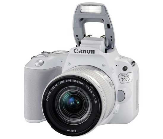 Jual Canon EOS 200D Kit EF-S 18-55 IS STM White
