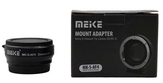 Harga Meike Mount Adapter for EF to NEX