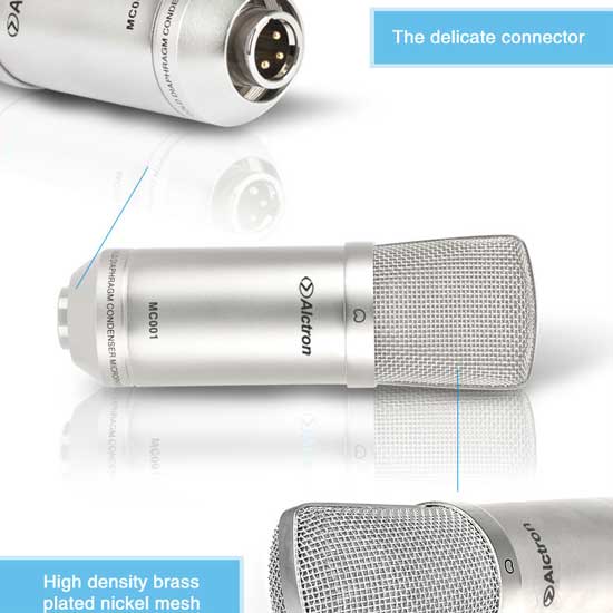 Jual Alctron MC001 Studio Condenser Microphone Harga Terbaik