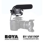 Jual Boya BY-VM190P Stereo Video Condenser Shotgun Microphone - Harga