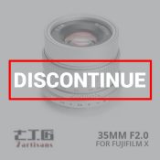 jual lensa 7Artisans 35mm f2.0 for Fujifilm X - Silver harga murah surabaya jakarta
