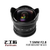 Jual Lensa 7Artisans 7.5mm f2.8 for M 4-3 Panasonic dan Olympus