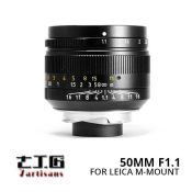 Jual Lensa 7Artisans 50mm F1.1 for Leica M-Mount - Black Harga Terbaik