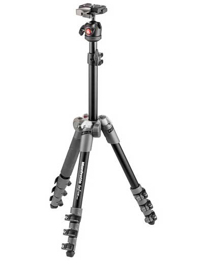 Jual Manfrotto BeFree One Aluminium Travel Tripod Grey Harga Tripod Terbaik