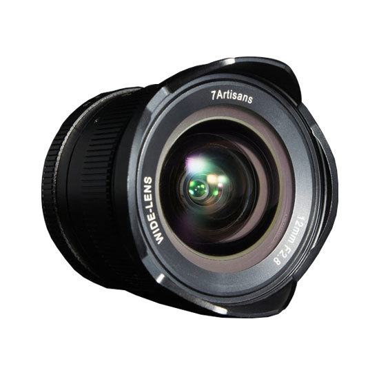 Jual lensa 7artisans 12mm f2.8 for Sony E-Mount Black harga murah