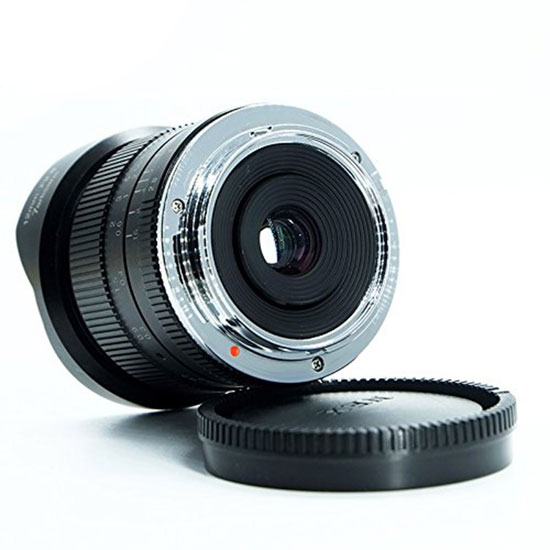 Jual lensa 7artisans 12mm f2.8 for Sony E-Mount Black harga murah