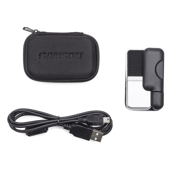 Jual Audio Microphone Condenser Samson GO MIC Portable USB Condenser Microphone Harga Murah