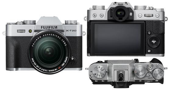 Jual Digital Kamera Mirrorless Fujifilm X-T20 with XC 16-50mm F 3.5-5.6 OIS II Silver Harga Murah