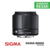 Jual Lensa Sigma 60mm F2.8 DN (A) for Sony Harga Murah