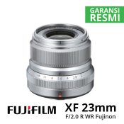 Jual lensa Fujinon XF 23mm f2.0 R WR Silver Harga Murah Surabaya Jakarta