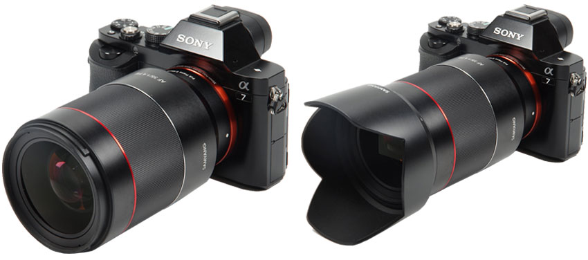 Jual lensa Samyang AF 35mm f1.4 FE for Sony NEX Harga murah