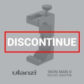 Ulanzi Iron Man II Alumunium Smartphone Tripod Mount discontinue