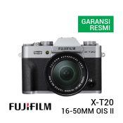 jual kamera Fujifilm X-T20 with XC 16-50mm F/3.5-5.6 OIS II Silver harga murah surabaya jakarta