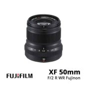 Fujifilm Fujinon XF 50mm f 2 R WR Black Plazakamera