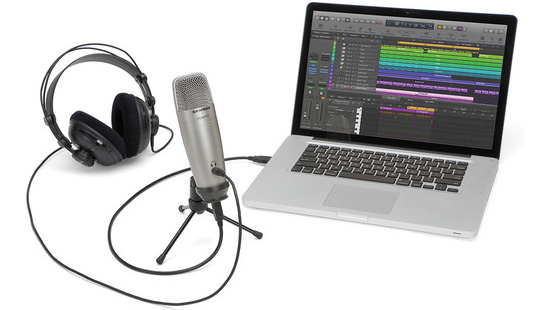 Jual Audio Microphone Condenser Samson C01U Pro USB Studio Condenser Microphone Harga Murah