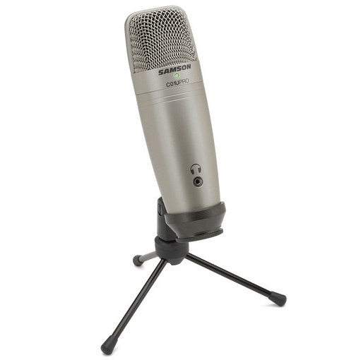 Jual Audio Microphone Condenser Samson C01U Pro USB Studio Condenser Microphone Harga Murah