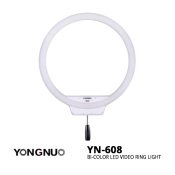 jual ring light YongNuo YN-608 Bi-Color LED Video Ring Light harga murah surabaya jakarta