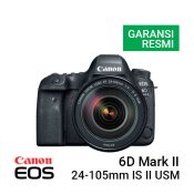 Jual Kamera DSLR Canon EOS 6D Mark II Kit EF 24-105mm f/4L IS II USM Harga Murah