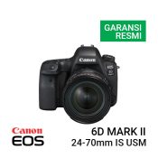 Jual Kamera DSLR Canon EOS 6D Mark II Kit EF 24-70mm f/4L IS USM Harga Murah